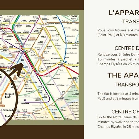 Apartamento New&Renovated Cosy Flat In The Marais !!! 4Pers París Exterior foto